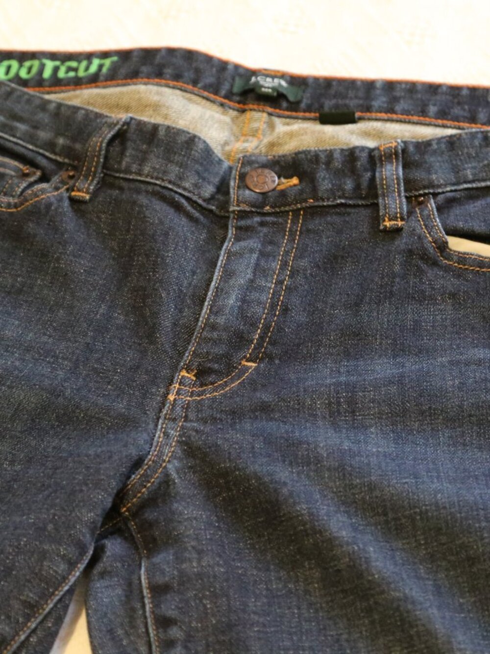 J.Crew Factory  Bootcut Dark Wash Jeans Size 32S